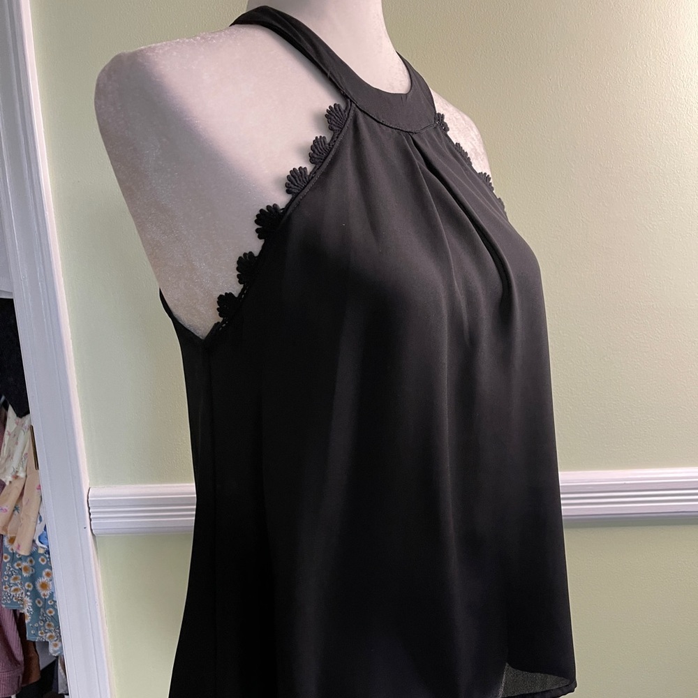 Black Halter Tank